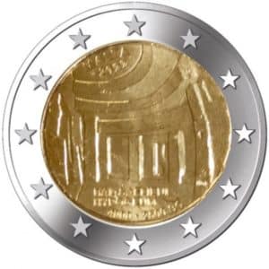 2€, Ηal Saflieni Hypogeum Τemples , Μάλτα, 2022