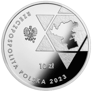 80th anniversary of the Warsaw Ghetto Uprising Silver 925 2023 Poland