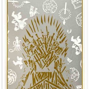 $1 The Official Game of Thrones Silver Bill 3g 999 Silver