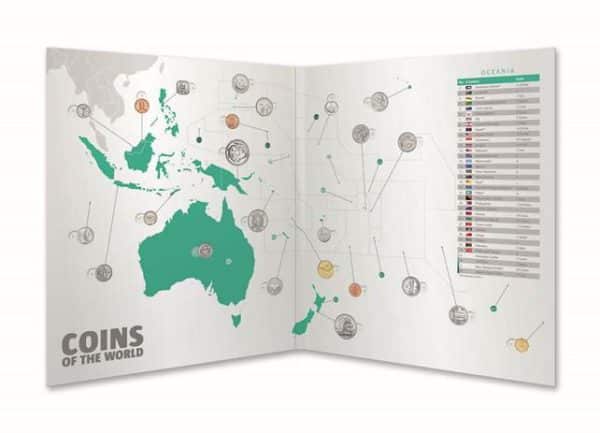 Get Coins from Oceania Countries!