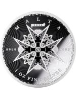 5 Euro Silver 999 Cross of Malta Malta 2024