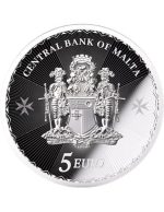 5 Euro Silver 999 Cross of Malta Malta