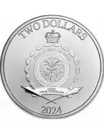 1oz Silver 999 2$ Niue