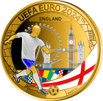 metallio medal UEFA EURO 2024™