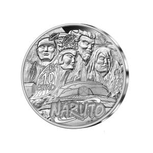 ΝΑΡΟΥΤΟ- Naruto 10€ ΑΣΗΜΙ 999- Ασημένιο νόμισμα 10€ - Proof Γαλλία 2023