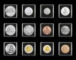 The Unknown Ships of the Oceans, 12 Authentic Coins from around the world!!!