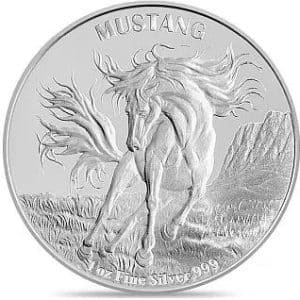 5$ Mustang,1ΟΖ 31.10ΓΡ Ασημι 999 Τοκελαου 2024