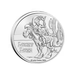 Belgium 5 Euro Lucky Luke Copper/Nickel B.U. - 2024