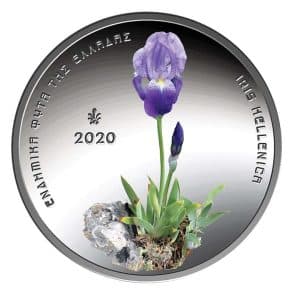 5€ ΙΡΙΣ IRIS HELLENICA 'Εγχρωμο Ασήμι Ελλάδα 2020