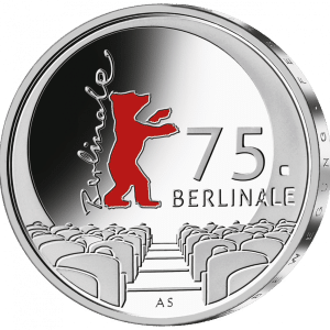 327 / 5.000 Συλλεκτικό νόμισμα 20 ευρώ 2025 "75th Berlinale"